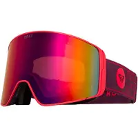 Roxy - Máscaras de esquí - Storm MG Women Goggle Blackberry/clux ML Rainbow S3 de Silicona - Burdeos