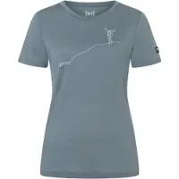 Super.natural - Women's Bergglück Tee Exclusive - Camiseta de merino size M, gris