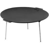 Robens - Bighorn 3 Legged Pan - Sartén size 48 x 44 x 23 cm, gris