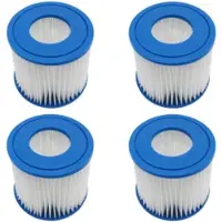 OEM Juego de 4 filtros para piscinas, compatible con modelos Miami, Vegas, Palm Springs y Paris, para spas Whirlpool. Producto de alta calidad, con envío rápido