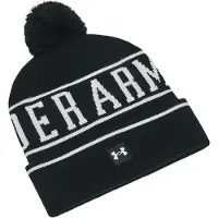 Under Armour Gorro deportivo 'Halftime' negro / blanco