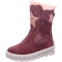 Superfit Botas de nieve 'FLAVIA' oro rosa / rojo vino