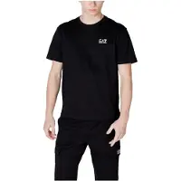 Emporio Armani para hombre. 7M000567_AF10375 Camiseta Logo Series negro (L), Casual, Algodón, Manga corta, outlet 2026.
