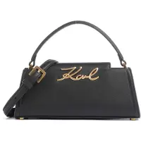 Karl Lagerfeld Bolso de mano 'K/Signature' negro