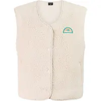 Protest - Women's PRTTosha Outdoor Bodywarmer - Chaleco de forro polar size XS, blanco/beige