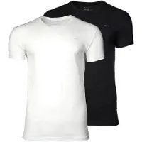 Gant para hombre. 900012008 Set 2 camisetas de cuello redondo blanco, negro (XL), Casual, Algodón, Manga corta, outlet 2026.