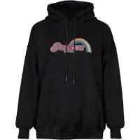 Mymo Sudadera mezcla de colores / negro