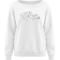 Mymo Sudadera plata / blanco