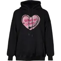 Mymo Sudadera mezcla de colores / negro