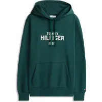 Tommy Hilfiger Sudadera esmeralda / blanco