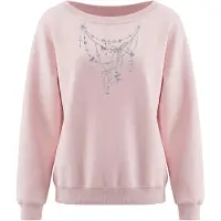 Mymo Sudadera rosa claro / plata