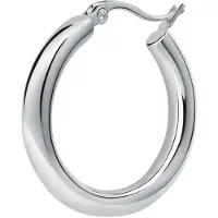 La Petite Story Pendientes Hoop Midi 2 Mm