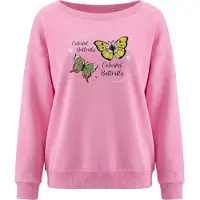Mymo Sudadera mezcla de colores / rosa