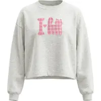 Mymo Sudadera gris / rosa