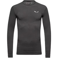 Salewa - Zebru Responsive L/S Tee - Ropa interior merino size L, gris