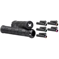 Sixpack Racing - Z-Trix AL - Puños para bicicleta size Ø 28 mm, gris