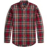 Ralph Lauren Camisa rojo / blanco