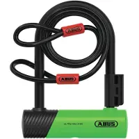ABUS - Ultra 410K - Candado para bicicleta size Bügelhöhe 140 mm, gris