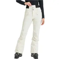 Roxy - Pantalones de esquí mujer - Rising High Pant Whisper White para Mujer - Talla M - Blanco