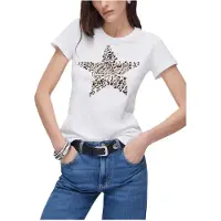 Liu Jo Camiseta capuchino / negro / blanco