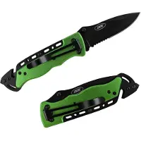 JBM Cuchillo Con Cortador De Cinturón Y Sistema Rompevidrios
