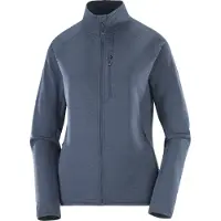 Salomon - Forros polares mujer - Sntial Lightwarm FZ W Blue Nights para Mujer - Talla M - Azul marino