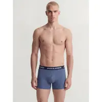 Jack & Jones Calzoncillo boxer 'JACFAX' azul / azul noche / azul moteado / blanco