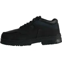 Timberland para hombre. TB0A2NQ8W051 Zapatos de piel Heritage negros (45 W), Plano, Nobuck, Cordones, Casual, outlet 2026.
