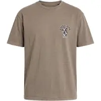 Volcom - Bad Luck S/S - Camiseta de manga corta size XL, beige