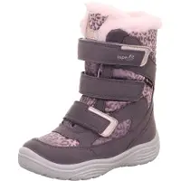 Superfit Botas de nieve 'CRYSTAL' berenjena / malva