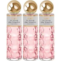 Saphir Eau De Parfum In Love 200ml 3 Unidades