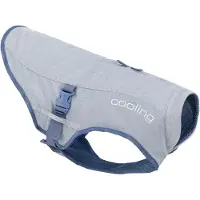 Kurgo Chaleco refrigerante Core, color azul, talla S