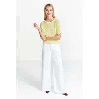 Rich & royal Crew Neck Shiny Yarn Light Vanilla Talla: S | Sudaderas con Capucha Outlet | Mujer | Blanco