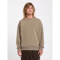 Volcom - Single Stone Pw Crew - Jerséis size S, beige