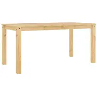 vidaXL Mesa de comedor PANAMA, 160x80x75 cm, madera maciza de pino