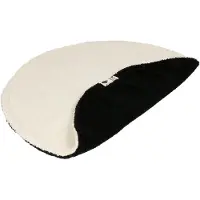 D & D Katzendecke: "Maeve", manta para gatos, diseño "I Love Happy Cats", color negro y blanco