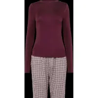 Hunkemoller Pijama cyclam / blanco