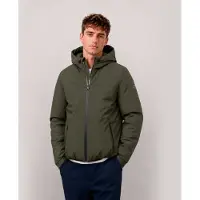 Ecoalf para hombre. MCMGAJKCARTE0774W26-128 Chaqueta Cartes verde oliva (M), Casual, Poliéster Reciclado, Sostenible, outlet 2026.