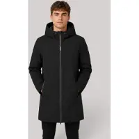 Ecoalf para hombre. MCMGAJKPASU00774W26-319 Chaqueta Pasu negro (L), Outdoor, Poliéster Reciclado, outlet 2026.