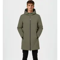 Ecoalf para hombre. MCMGAJKPASU00774W26-128 Chaqueta Pasu verde oliva (XXL), Outdoor, Poliéster Reciclado, outlet 2026.