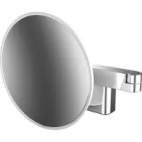 Emco Espejo de pared para afeitado y cosmética LED de , con aumento de 5x
