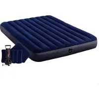 Markenlos Colchón inflable - Colchón inflable de confort - Colchón doble - Camping - Alojamiento