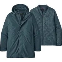 Patagonia - Chaquetas - M's Heyes Peak 3-in-1 Parka Summit Blue - Talla S - Azul