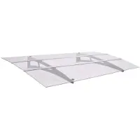 VD Home Furnishing Cubierta para puerta, color plateado y transparente, 150x90 cm, material: PET