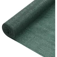 vidaXL , panel divisor para valla, color verde, 1,2 x 50 metros, HDPE, 75 g/m²