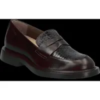 Wonders para mujer. A-5301_5736_9332 Mocasines de Piel PENNY 01 Marrón (38), Plano, Ninguno, Clásico, outlet 2026.