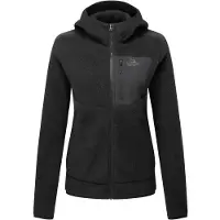 Mountain Equipment - Women's Highpile Hooded Jacket - Forro polar size 42, negro