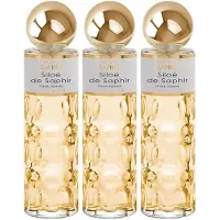 Saphir Eau De Parfum Siloé 200ml 3 Unidades