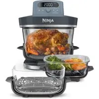 Ninja Freidora de aire de cristal XL CRISPi PRO (Pack ahorro 3 recipientes) | AS101EUCYB1ES | de SharkNinja