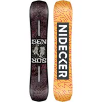 Nidecker - Snowboards - Sensor Women 2026 para Mujer - Talla 139 cm - Rojo